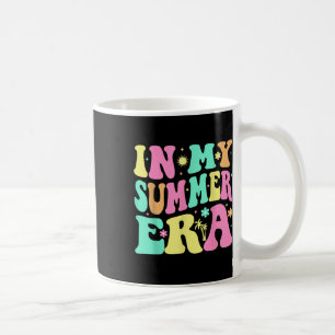 In My Summer Era Groovy Last Day Of School Teacher Coffee Mug