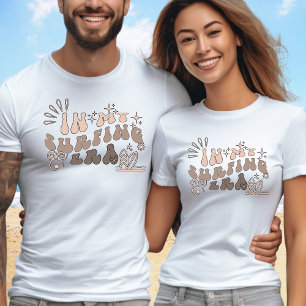 In My Surfing Era Custom Text on Back T-Shirt