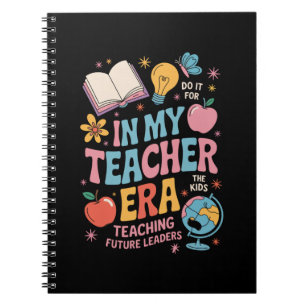 In My Teacher Era Back to School Kindergarten Notebook
