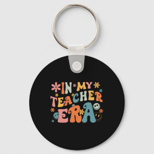 In My Teacher Era First Day Of School Byck To Scho Key Ring