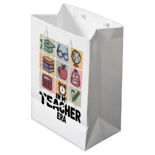 In My Teacher Era Kindergarten Teacher Life Medium Gift Bag