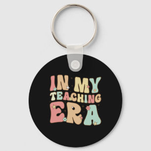 In My Teaching Era Cool Teacher Appreciation Gifts Key Ring
