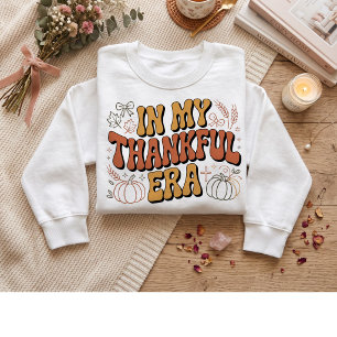 In my thankful era, Thanksgiving t shirt design