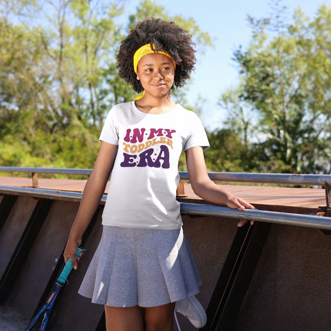 In My Toddler Era - Funny Cute Kids Boys Girls T-Shirt (Creator Uploaded)