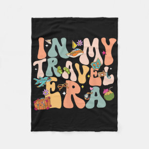 In My Travel Era Aeroplane Adventure Tee In My Tra Fleece Blanket