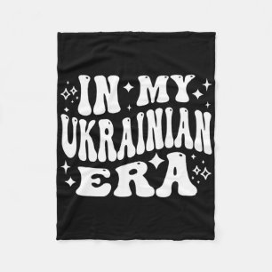 In My Ukrainian Era  Fleece Blanket