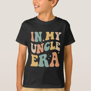 In My Uncle Era Lover Groovy Retro Papa Funny Fath T-Shirt