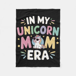 In My Unicorn Mum Era Mothers Day First Fathers Da Fleece Blanket