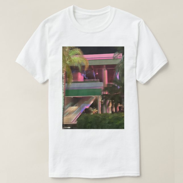In My Vaporwave Era Ingrown Records T-Shirt (Design Front)