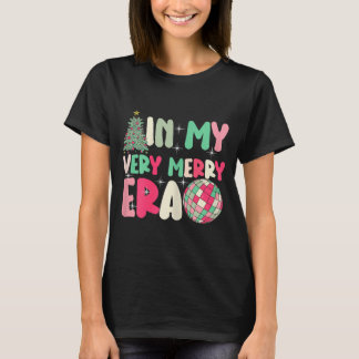 In My Very Merry Era - Cute Groovy Xmas  T-Shirt