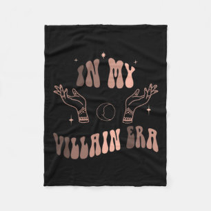 In My Villain Era Retro Black History Month  Fleece Blanket