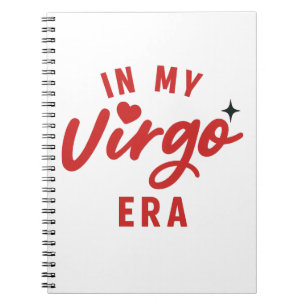 In My Virgo Era Notebook, Virgo Birthday Gift Notebook