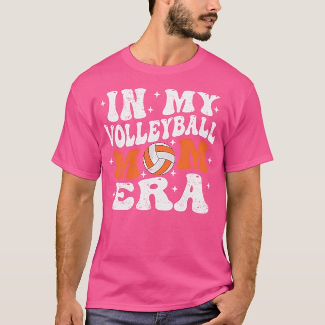 In My Volleyball Mum Era Funny Player Volleyball M T-Shirt (Front)