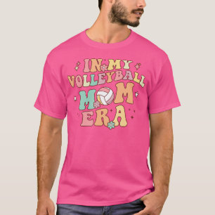 In My Volleyball Mum Era Game Day Cute Volleyball T-Shirt