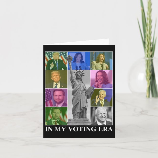 In My Voting Era  Card (Front)