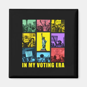 In My Voting Era Harris Wheimer 2024 Presidential Magnet
