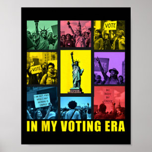 In My Voting Era Harris Wheimer 2024 Presidential  Poster