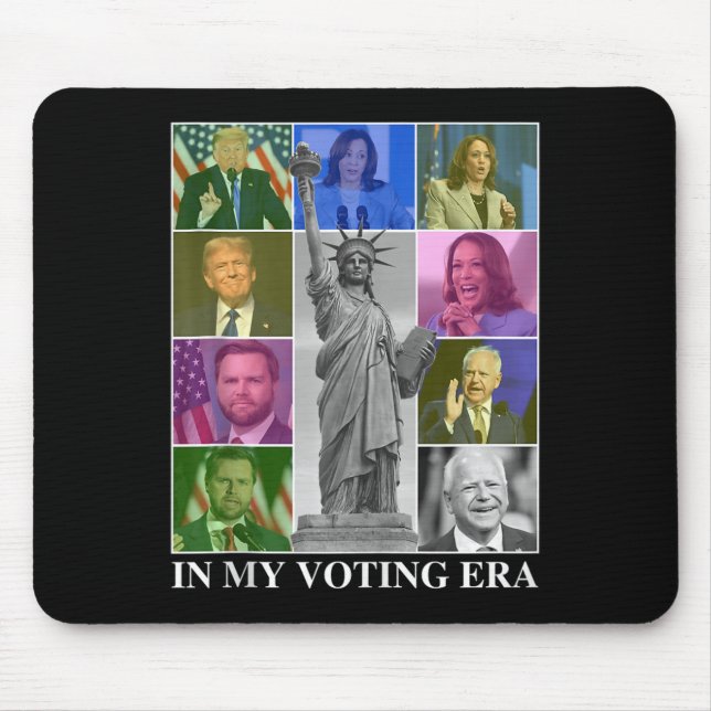 In My Voting Era  Mouse Pad (Front)
