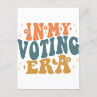 In My Voting Era Retro Wavy