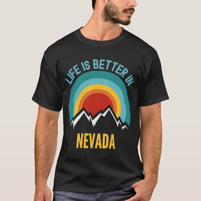 in Nevada Nevada T-Shirt (Front)
