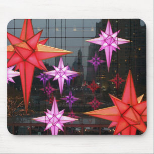 In New York City. Christmas decoration inside Mouse Pad