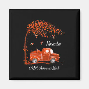 In November CRPS Awareness Month for women men Magnet