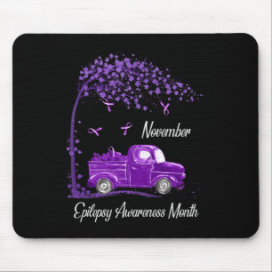 In November Epilepsy Awareness Month for women men Mouse Pad