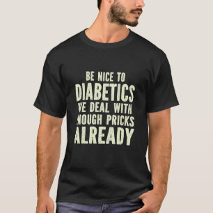 In November We Wear Blue Butterflies Diabetes Awar T-Shirt