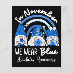 In November We Wear Blue Gnomes