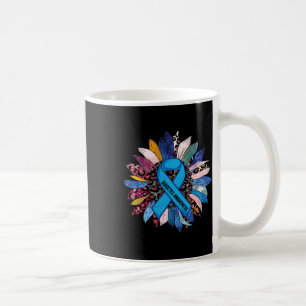 In November We Wear Blue Sunflower Diabetes Awaren Coffee Mug