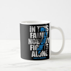 In November We Wear Blue T1d T2d Diabetic Diabetes Coffee Mug