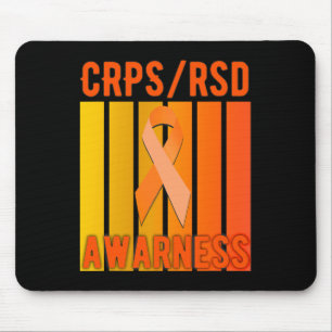 In November We Wear Orange Rsdcrps Awareness Crps Mouse Pad