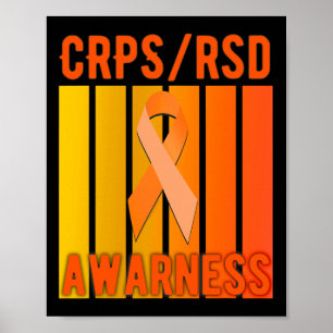 In November We Wear Orange Rsdcrps Awareness Crps  Poster
