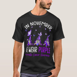 In November We Wear Purple Pancreatic Cancer T-Shirt