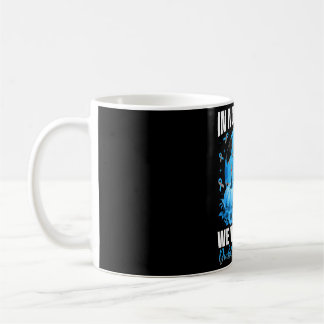 In november wear blue diabetes awareness soccer coffee mug