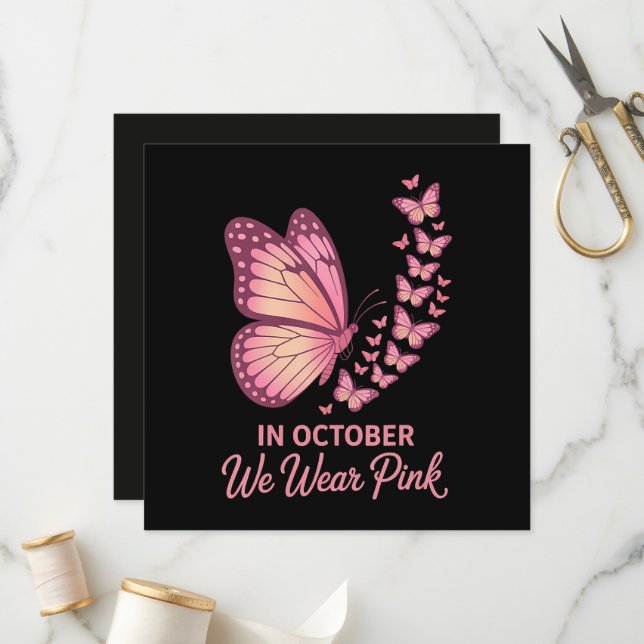 in october pink breast butterfly programme (Front/Back In Situ)