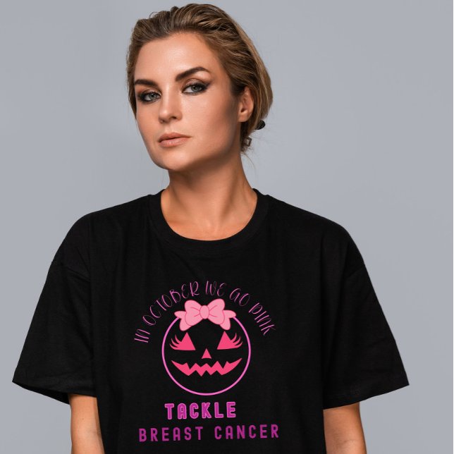 In October We Go Pink T-Shirt (Creator Uploaded)