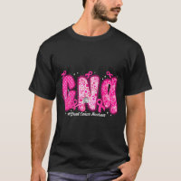 In October We Wear Nk Cna Nurse Breast Cancer Awar