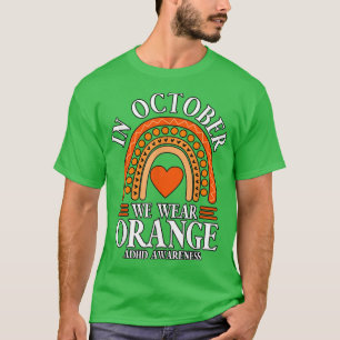 In October We Wear Orange ADHD843 T-Shirt