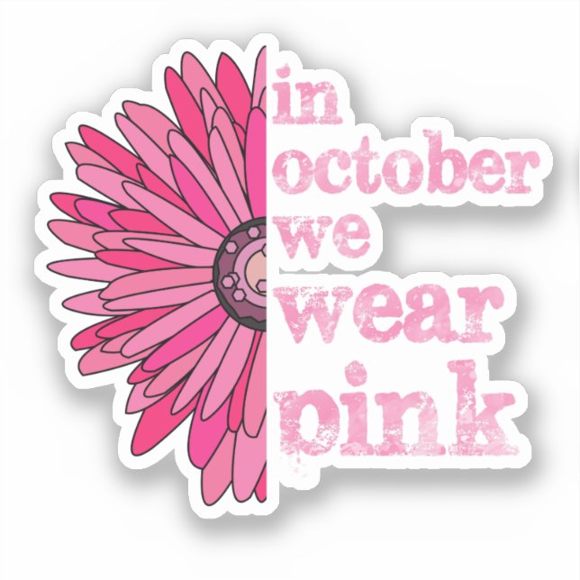In October We Wear Pink (Front)