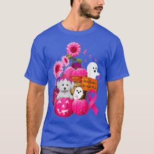 In October We Wear Pink Bichon Frise Breast Cancer T-Shirt