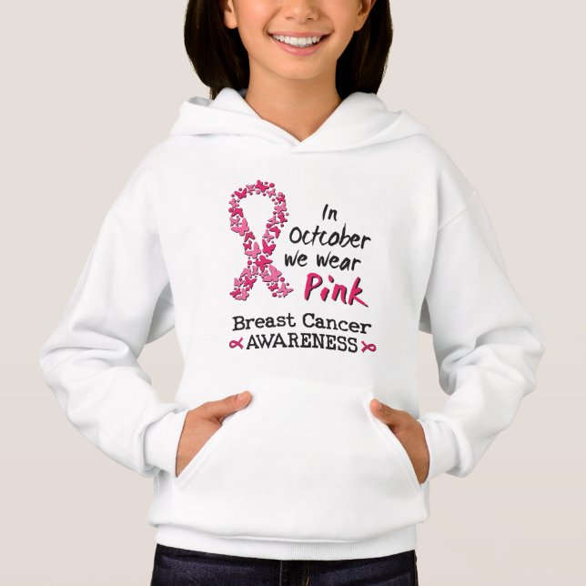 In October we wear pink Breast Cancer Awareness (Front)