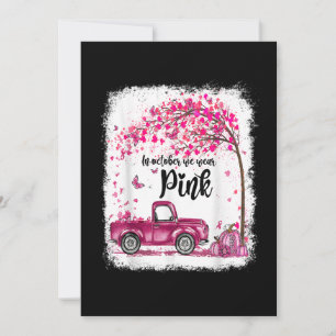 In October We Wear Pink Breast Cancer Awareness Au Save The Date