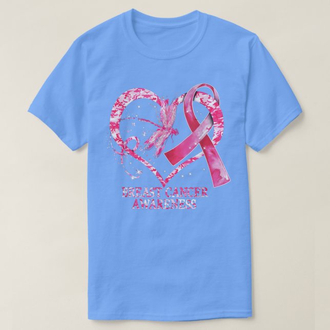 In October We Wear Pink Breast Cancer Awareness Dr T-Shirt (Design Front)