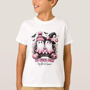 In October We Wear Pink Breast Cancer Awareness Ha T-Shirt
