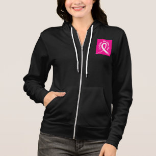 In October We Wear Pink Breast Cancer Awareness Hoodie
