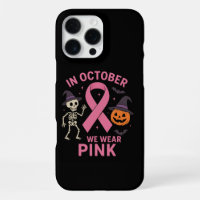In October We Wear Pink Halloween Breast 