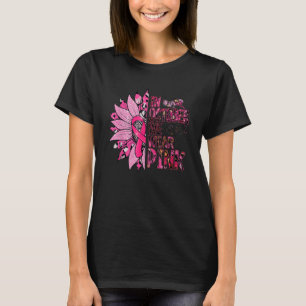 In October we wear Pink Leopard Sunflower Pink Rib T-Shirt
