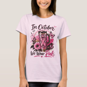 In October We Wear Pink Pumpkin T-Shirt