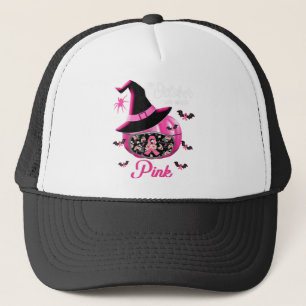 In October We Wear Pink Pumpkin Trucker Hat
